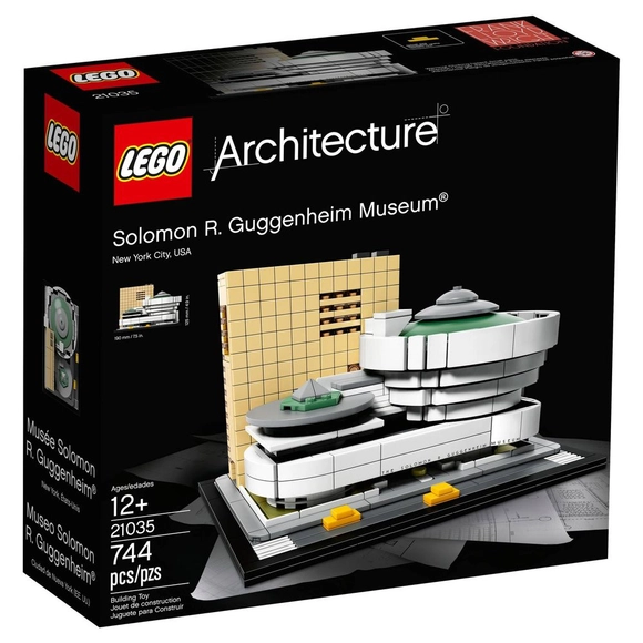 乐高建筑地标新产品：纽约古根海姆博物馆，弗兰克·劳埃德·赖特作品 - 主图