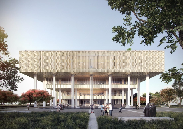 Mecanoo and MAYU Architects+ Break Ground on Tainan Public Library - Featured Image