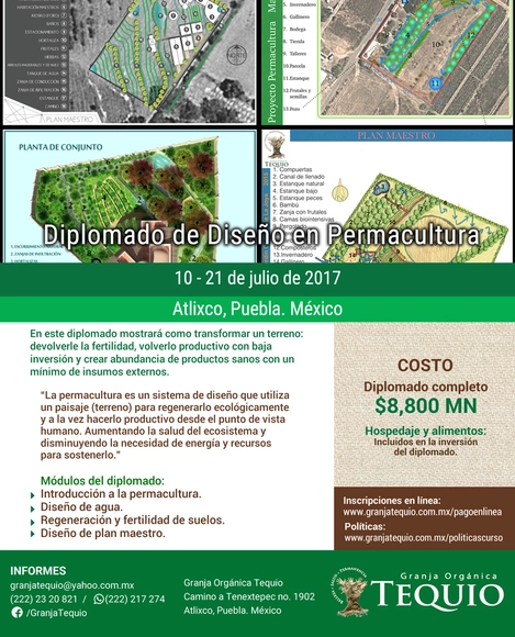 Diplomado de diseño en Permacultura - Imagen Principal