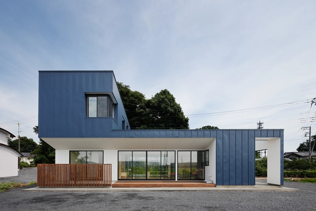 Hourglass / studioLOOP - Houses, Facade