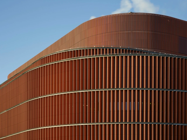 Värtan Bioenergy CHP-plant / UD Urban Design AB + Gottlieb Paludan Architects - Energy Plant, Facade, Arch