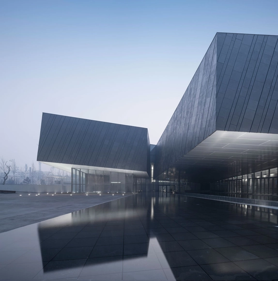 Sala de exhibición de evidencias de crimen en Harbin / Architectural Design & Research Institute of SCUT - Museos Y Espacios De Exhibición