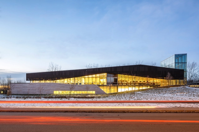 A Bibliothèque du Boisé de Montreal recebe o RAIC Green Building Award 2017 - Imagem de Destaque
