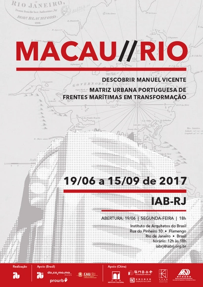 Exposição Macau / Rio de Janeiro – Descobrir Manuel Vicente e Matriz urbana portuguesa de frentes marítimas em transformação - Imagem de Destaque