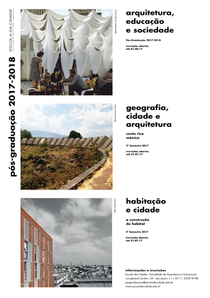 Escola da Cidade abre inscrição para Pós-Graduação 2° semestre - Imagem de Destaque