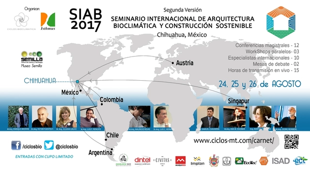 SIAB2017: Seminario internacional de arquitectura bioclimática y construcción sostenible - Imagen Principal