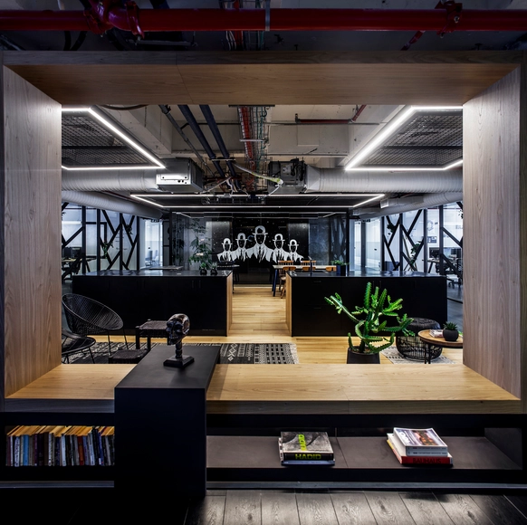 Undisclosed Office / Turman Romano - Interior Photography, Renovation, Kitchen, Facade, Table, Chair