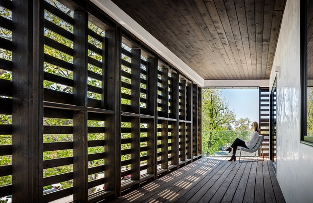 美国丹佛木卡板住宅 / Meridian 105 Architecture - 独立住宅