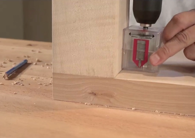 This Magnetic Drill Screws Through Wood Leaving No Visible Holes - Featured Image