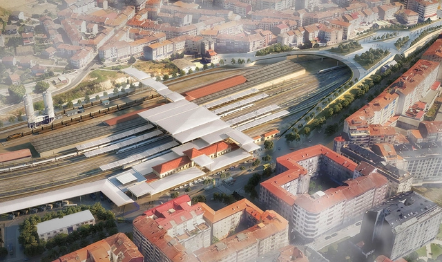 Foster + Partners Reveal Updated Designs for Intermodal Transportation Hub in Spain - Featured Image