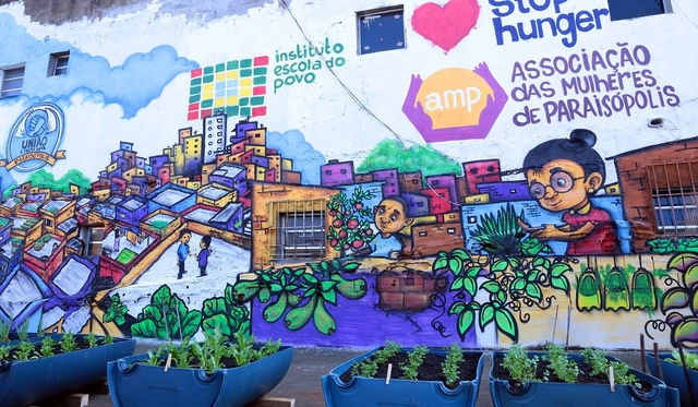 Paraisópolis ganha horta comunitária com apoio de moradores - Imagem de Destaque