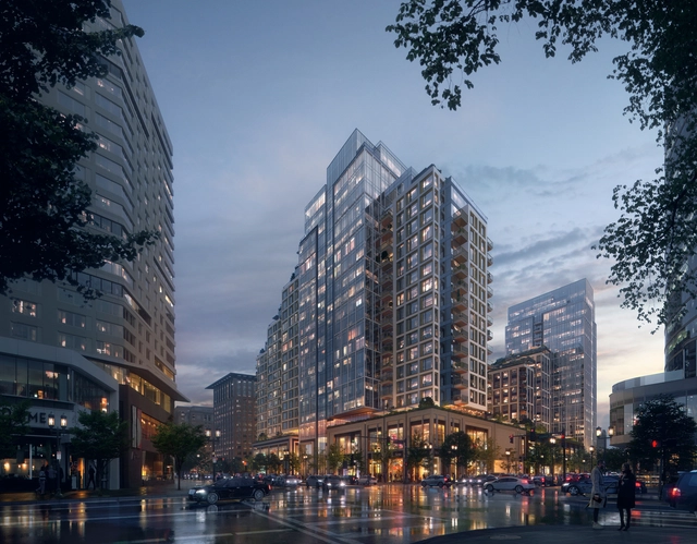 以建筑推进城市的发展：KPF 设计混合用途的高层建筑以推进波士顿海港的发展 - 主图