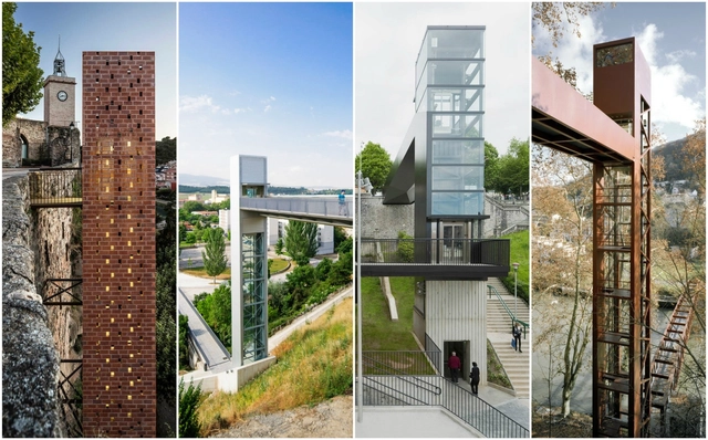 Ascensores urbanos: integración y continuidad en ciudades escarpadas - Imagen Principal