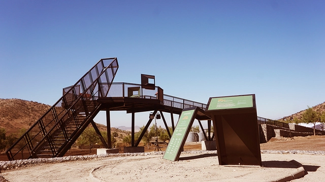 Mirador Interpretativo Batalla de Chacabuco / Felipe Ovalle Fuica - Instalación