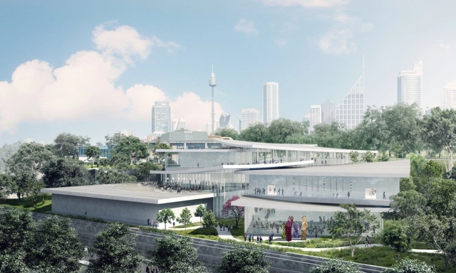 SANAA divulga imagens do projeto de expansão da Galeria de Arte de Nova Gales do Sul em Sydney - Imagem de Destaque