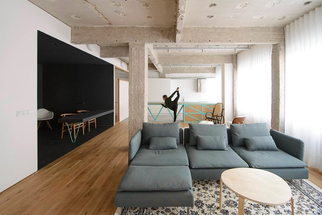 Reconversión de unas Oficinas en Vivienda  / Garmendia Cordero Arquitectos - Dormitorio, Mesas, Sillas