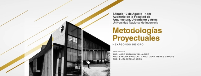 Conferencia: Metodologías Proyectuales "Hexágonos de Oro" II - Imagen Principal