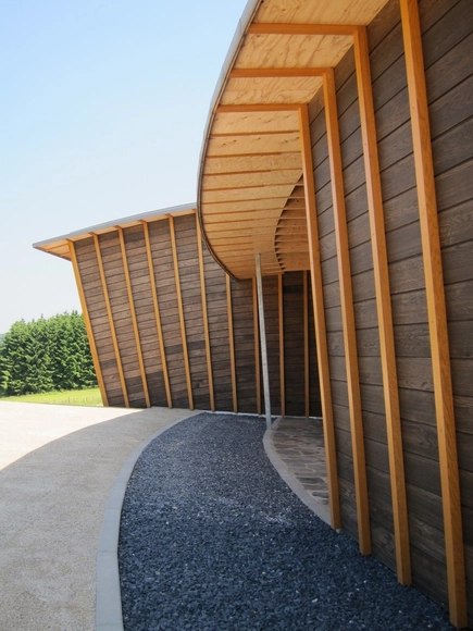 MANNERIEHOF / Philippe Samyn and Partners - Houses, Facade