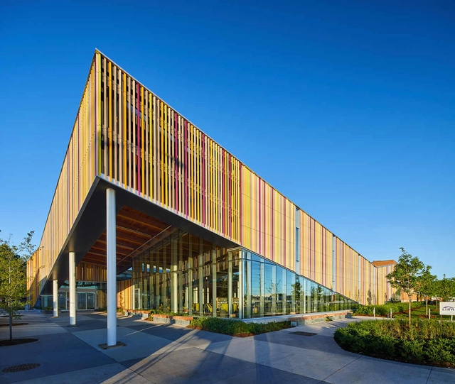 Albion Library / Perkins&Will - Exterior Photography, Library, Facade