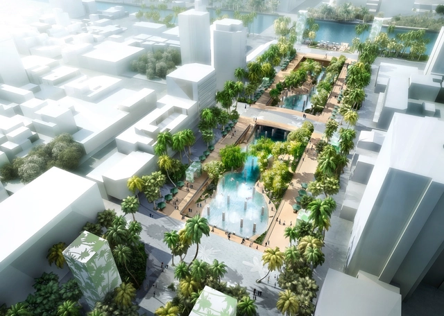 Lagoa urbana do MVRDV começa a ser construída em Taiwan - Imagem de Destaque