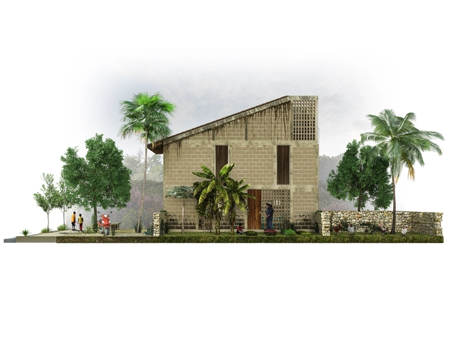 En Quintana Roo, México: Prototipo para INFONAVIT, por TACO taller de arquitectura contextual - Imagen Principal