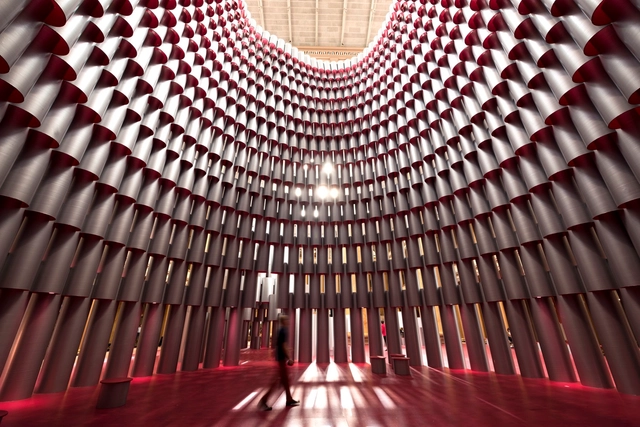 Studio Gang's "Hive" Opens at the National Building Museum - Featured Image