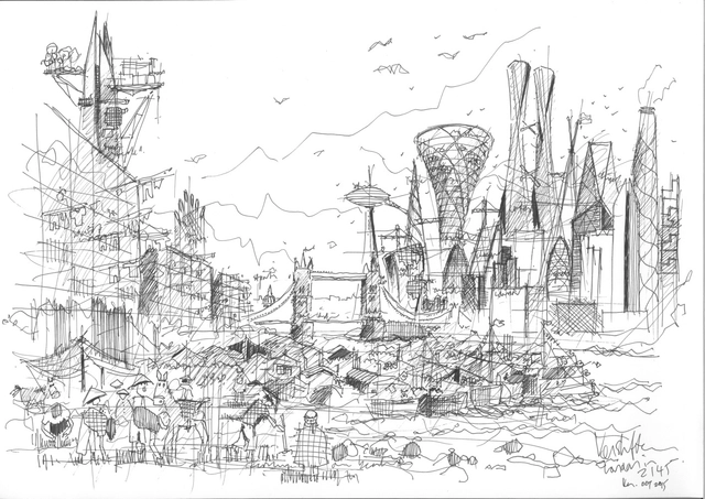 Envie seus desenhos e concorra ao Architecture Drawing Prize 2017 - Imagem de Destaque