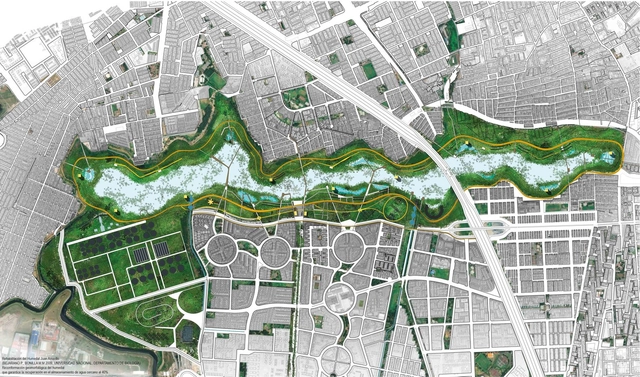 Ecopolis Estudio gana concurso de ideas para diseñar el Parque Juan Amarillo en humedal de Bogotá - Parque