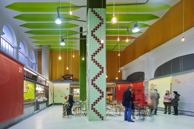 Reforma Mercado Municipal de Quiroga / OLAestudio - Mercado