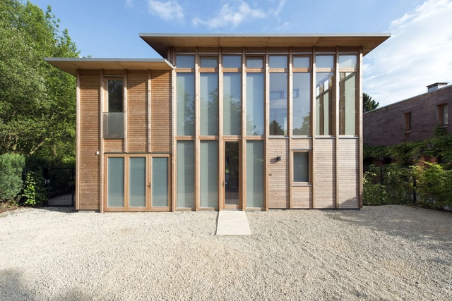 House of Alain Hubert / SAMYN and PARTNERS - Houses, Facade, Column, Door