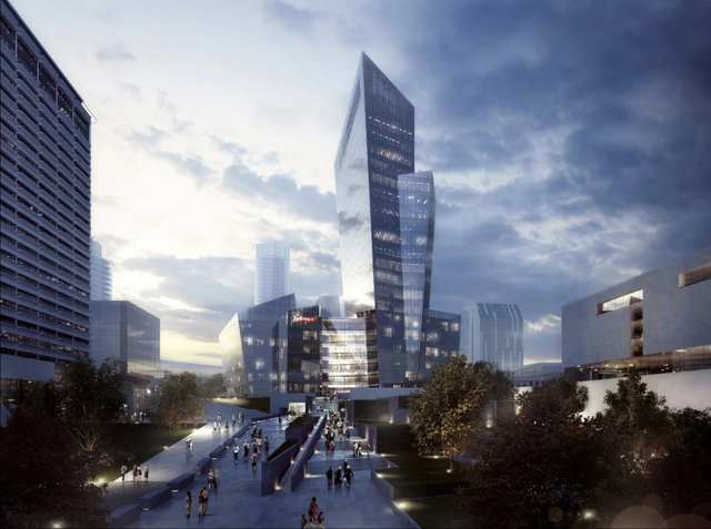 New Renderings Revealed of Studio Libeskind's Mixed-Use Complex in Lithuania - Featured Image