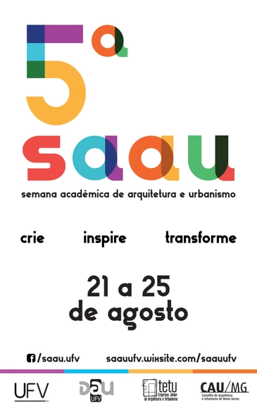 5ª Semana Acadêmica de Arquitetura e Urbanismo UFV - Imagem de Destaque