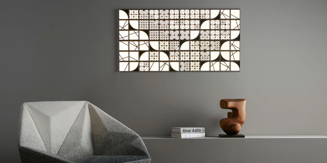 La artesanía japonesa es actualizada con estos azulejos que son a la vez luz y espejo - Imagen Principal