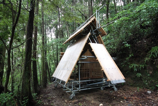 Santuario sintoísta móvil / Kikuma Watanaeb + D Environmental Design System Laboratory - Obras De Pequeña Escala