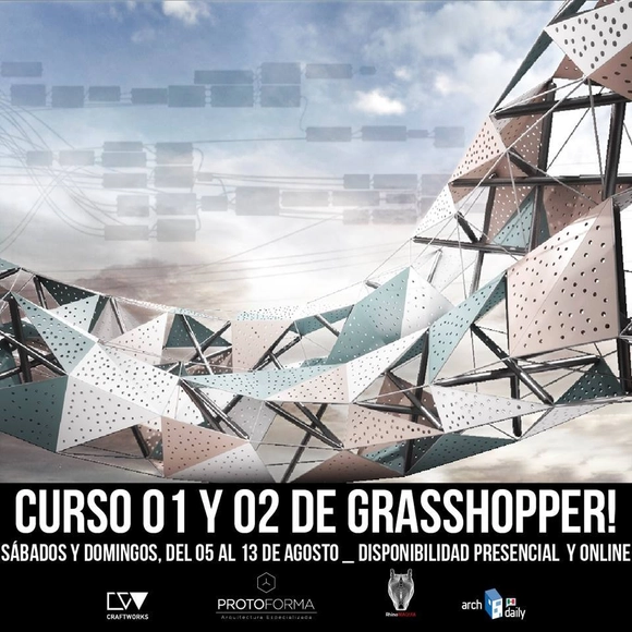 GRASSHOPPER Cursos Básico + Avanzado - Imagen Principal