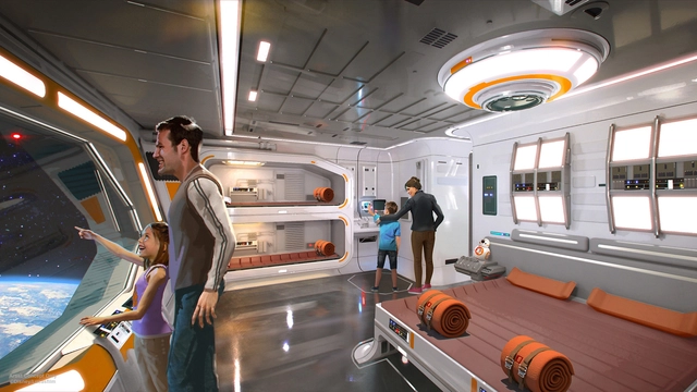 Disney divulga projeto de hotel "imersivo" com tema de Star Wars - Imagem de Destaque