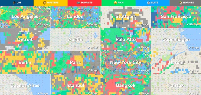¿Dónde se encuentran los hipsters en tu ciudad? Estos mapas te lo muestran.  - Imagen Principal