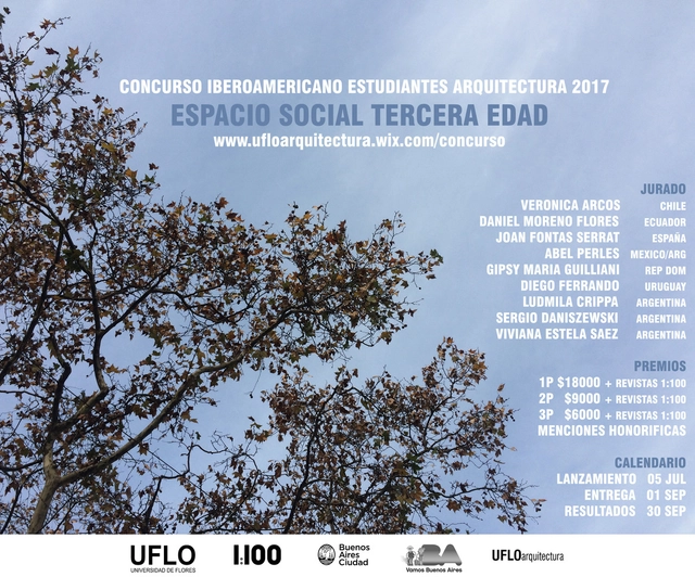 Concurso Iberoamericano Estudiantes Arquitectura 2017 / UFLO + 1:100 - Imagen Principal