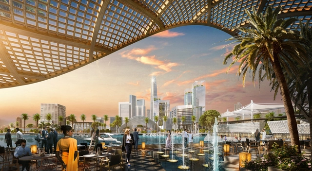 SOM diseñará el plan maestro del nuevo distrito financiero de Colombo, Sri Lanka - Imagen Principal