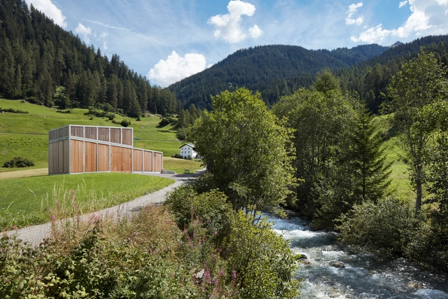 Planta Hidroeléctrica Ragn d'Err / Vincenzo Cangemi Architectes - Planta De Energía