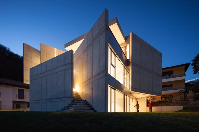 Casa Suíça XXXIV Galbisio  / Davide Macullo Architects - Casas