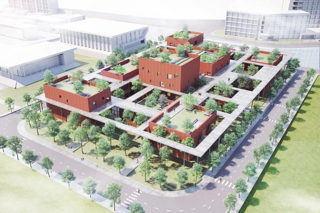 VTN Architects creará un 'microclima' en este complejo formativo en Vietnam - Imagen Principal
