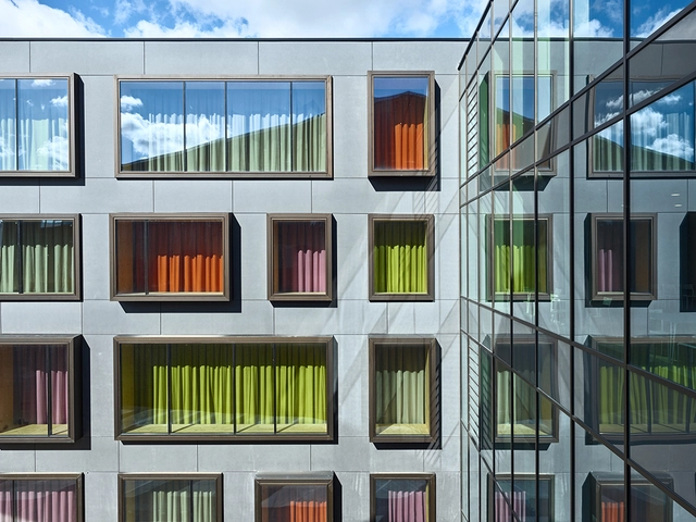 Ecole Nationale Superieure d'Art / Dietrich | Untertrifaller Architekten - Extension, Facade, Balcony