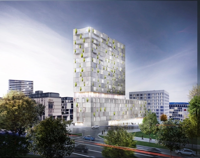 RKW Architektur + Wins Competition for Stone-Clad Mixed-Use Building in Stuttgart - Featured Image