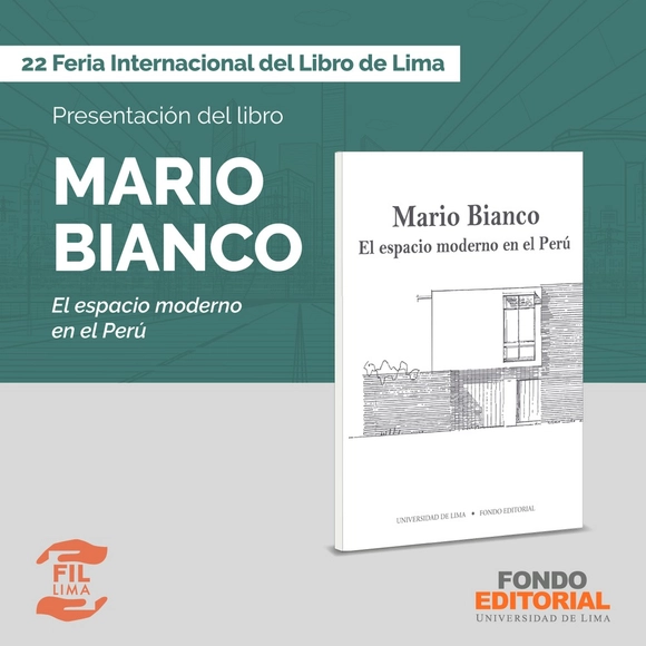 Presentación del Libro 'Mario Bianco: El espacio moderno en el Perú' - Imagen Principal