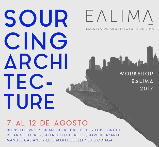 Workshop EALIMA: Sourcing Architecture - Imagen Principal