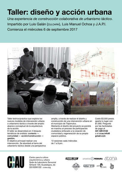 Taller: Diseño y Acción Urbana impartido por: Luis Galán (Zuloark), Luis Ochoa y J.A.P.I. - Imagen Principal