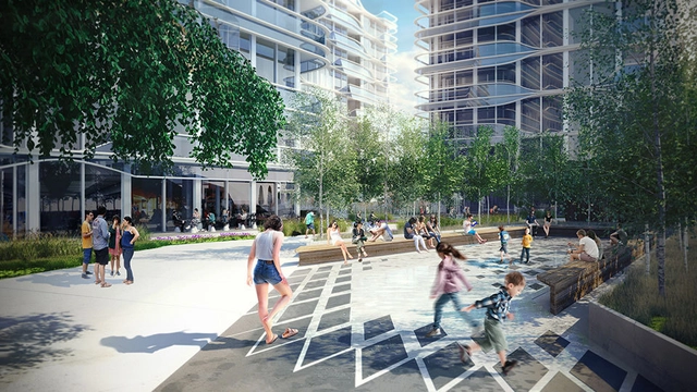 Dmytro Aranchii Architects Constructs Interactive Park on Top of Shopping Center - Facade