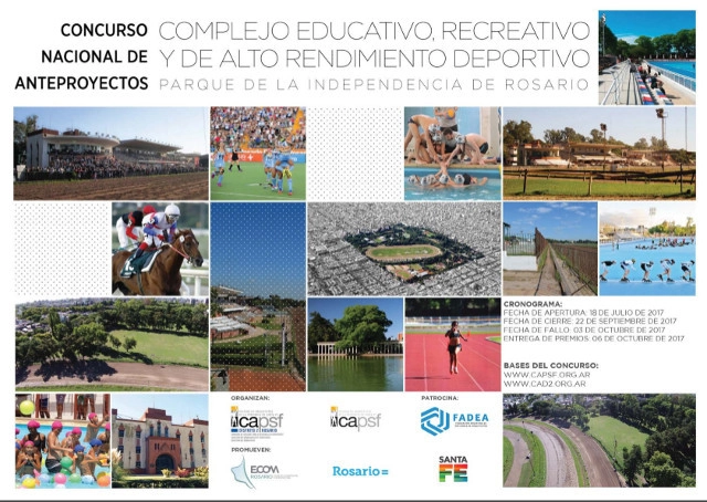 Rosario presenta concurso para diseñar complejo educativo, recreativo y de alto rendimiento deportivo en el Parque de la Independencia - Imagen Principal