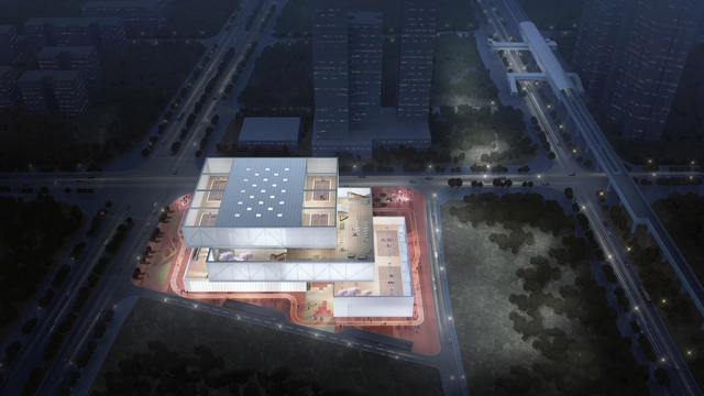 境工作室公布深圳简上体育综合体设计方案 - 电影与建筑